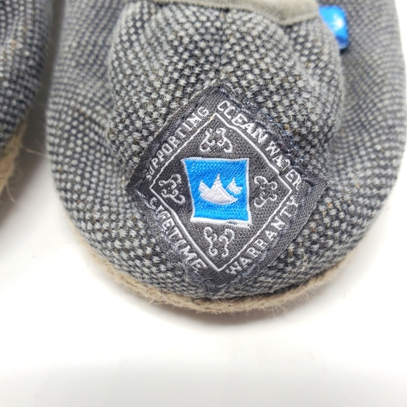 Freewaters Denim Blue Canvas slip on espadrilles/flats size 8 - Picture 8 of 9